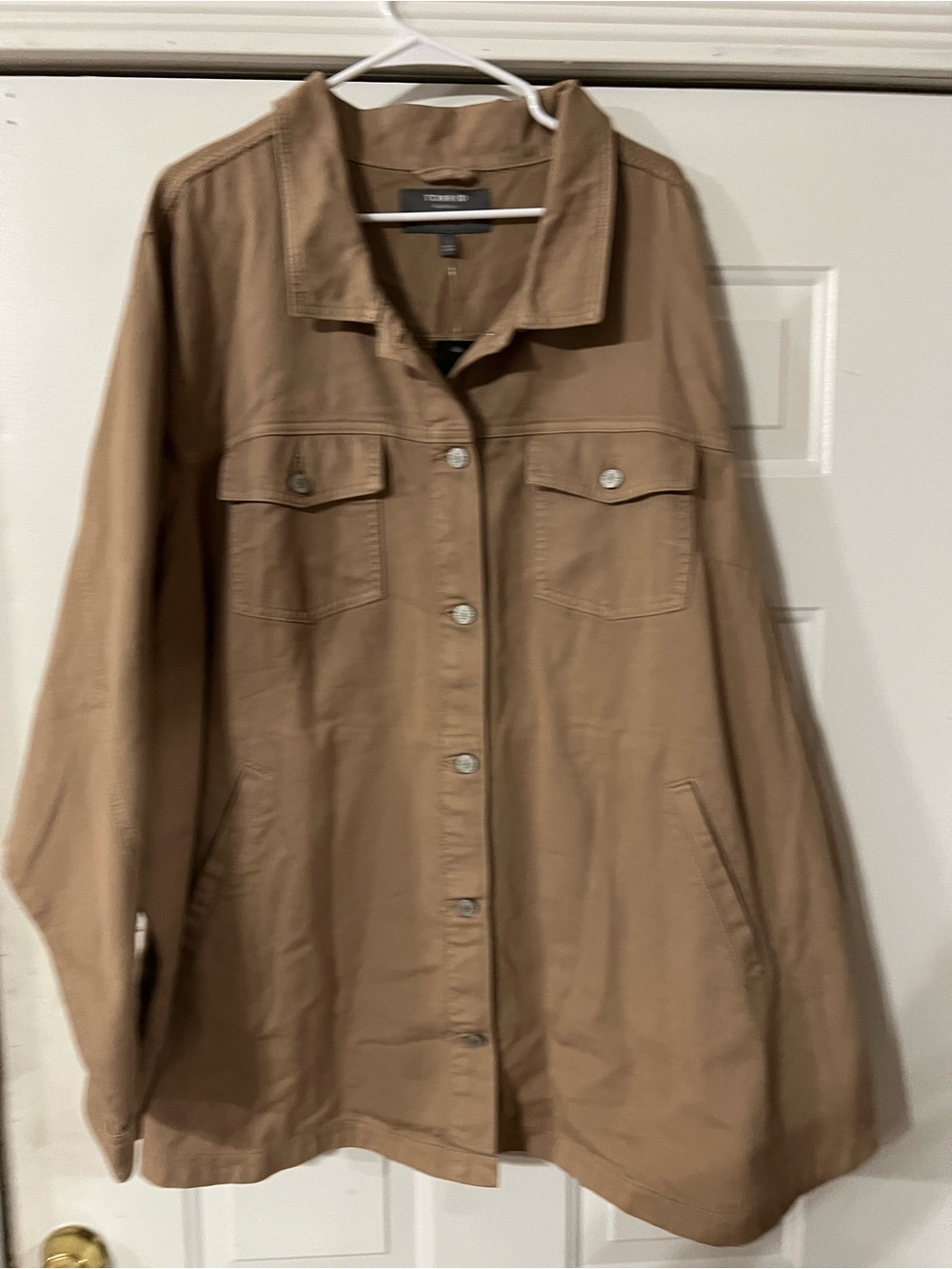 Torrid Size 6 Kacki  Button-Front Shacket Jacket NWT
